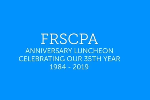 FRSCPA 35th Anniversary FRSCPA 35th Anniversary